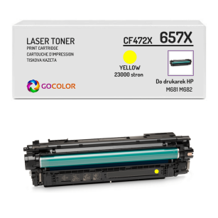 Toner do HP CF472X 657X Color LaserJet Enterprise Flow MFP M681 M682 Yellow zamiennik