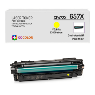 EOL Toner do HP CF472X 657X Color LaserJet Enterprise Flow MFP M681 M682 Yellow zamiennik