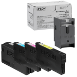 Epson oryginalny tusz 408L T09K + oryginalny pojemnik na zużyty tusz C13T671500 4-pak - 2