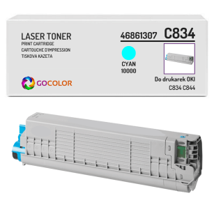 Toner do OKI C834 C844 46861307 Cyan zamiennik