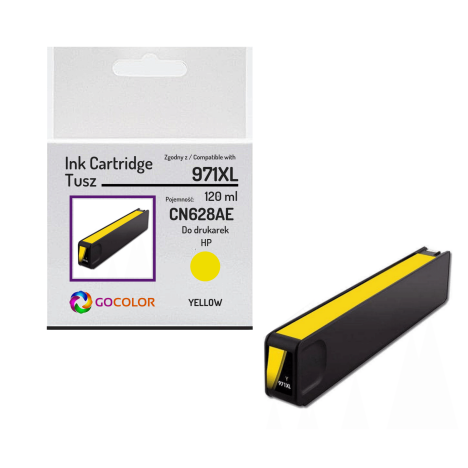 Tusz do HP CN628AE 971XL Yellow Zamiennik