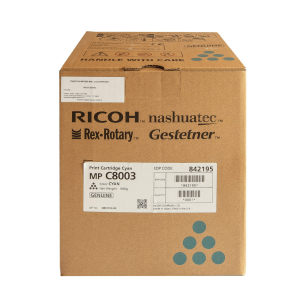 EOL Ricoh oryginalny toner MPC8003 842195 cyan