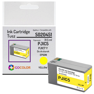 Tusz do EPSON PJIC5 S020451 PJIC7Y PP100 PP50 Yellow Zamiennik 31.5 ml