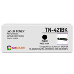 Toner do BROTHER TN421BK Black Zamiennik - 2
