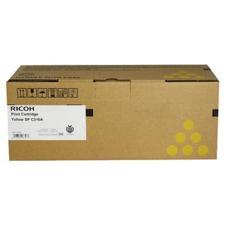 Ricoh oryginalny toner SP C310E 406351 407639 yellow