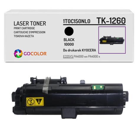 Toner do KYOCERA TK1260 1T0C150NL0 ECOSYS PA4000wx PA4000x black Zamiennik 10.0K