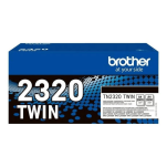 Brother oryginalny toner TN2320TWIN DCPL2560DW MFCL2720DW 2X 2,6K black 2-pak - 2