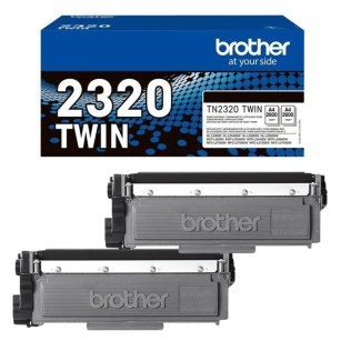 Brother oryginalny toner TN2320TWIN DCPL2560DW MFCL2720DW 2X 2,6K black 2-pak