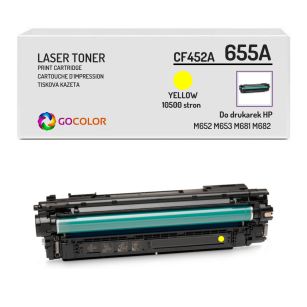 Toner do HP CF452A 655A Color LaserJet Enterprise M652dn M653dn MFP M681dh Yellow zamiennik