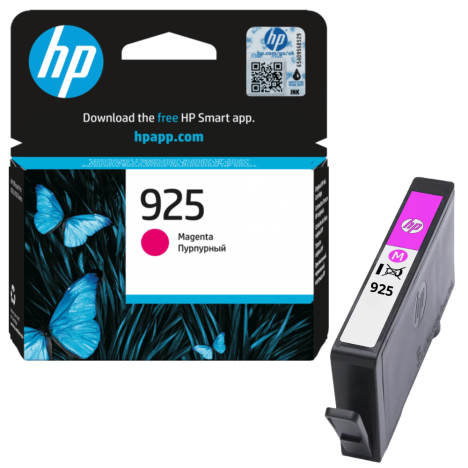 HP oryginalny tusz 925 4K0V7PE magenta 400 stron