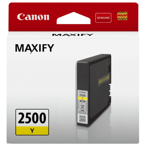Canon oryginalny tusz PGI2500 9303B001 yellow