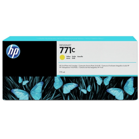 HP oryginalny Tusz B6Y10A 771C yellow
