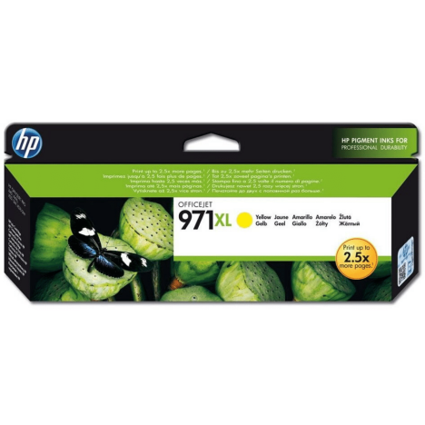 HP oryginalny Tusz CN628AE 971XL yellow