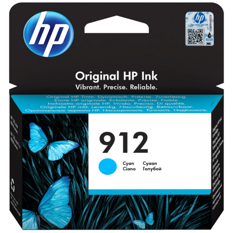 HP oryginalny Tusz 3YL77AE 912 cyan 