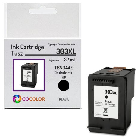 Tusz do HP 303XL T6N04AE Black zamiennik