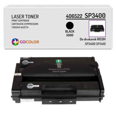 Toner do RICOH SP3400HE 406522 Zamiennik