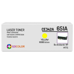 Toner do HP CE342A 651A M775 Yellow Zamiennik - 2