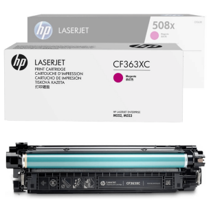 HP oryginalny toner CF363XC 508XC Color LaserJet Enterprise M552dn M553 9,5K magenta