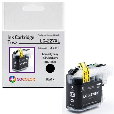 Tusz do BROTHER LC227XLBK Black zamiennik