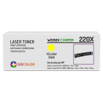 Toner do HP 220X W2202X LaserJet Pro 4201 4202 4203 5.5K yellow zamiennik z CHIPEM - 2