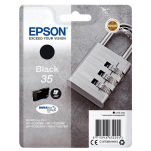 Epson oryginalny tusz 35 T3581 C13T35814010 WorkForce Pro WF4720DWF WF4725DWF WF4730DTWF WF4740DTWF black 900 stron - 2