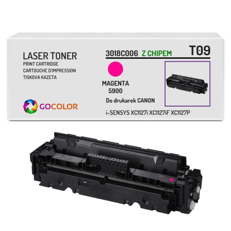 Toner do CANON T09 3018C006 i-SENSYS X C1127 MAGENTA z CHIPEM zamiennik 5.9K