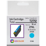 Tusz do EPSON T2712 27XL Cyan Zamiennik - 2