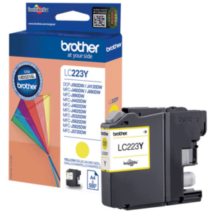 Brother oryginalny Tusz LC-223Y yellow
