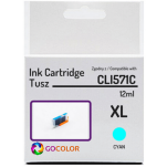 Tusz do CANON CLI571C XL 0332C001 Cyan 100 % nowy zamiennik - 2