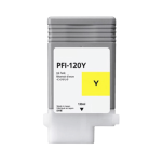Tusz do CANON PFI120Y imagePROGRAF TM-300 TM-350 yellow zamiennik - 3