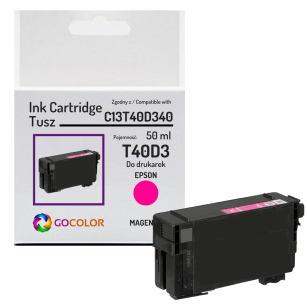 Tusz do EPSON T40D3 C13T40D340 SureColor SCT2100 SCT3100 SCT5100 magenta Zamiennik 50ml