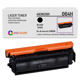 Toner do CANON 064HBK 4938C001 iSENSYS MF832Cdw LBP722cdw black Zamiennik 13.4K
