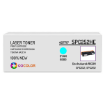 Toner do RICOH SPC252HE 407717 Cyan nowy zamiennik - 2