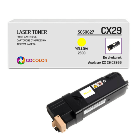 EOL Toner do EPSON C2900 CX29 S050627 Yellow Zamiennik