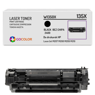 Toner do HP 135X W1350X LaserJet M207 M208 M209 M210 BEZ CHIPA zamiennik 2.4K