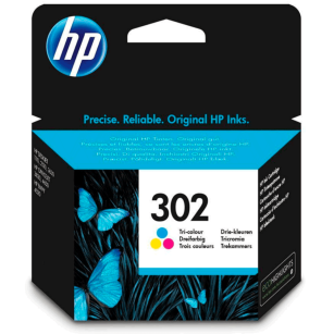HP oryginalny Tusz F6U65AE 302 kolorowy