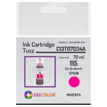 Tusz do EPSON 115 T07D3 C13T07D34A EcoTank L8160 L8180 70.0ml magenta zamiennik - 2