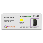 Toner do LEXMARK C242XY0 C2425 C2535 3.5K yellow zamiennik - 2