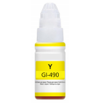 Tusz do CANON GI490Y Pixma Yellow 100 % nowy zamiennik - 3