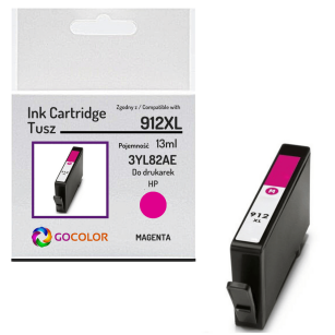 Tusz do HP 3YL82AE 912XL Magenta Zamiennik CHIP anti-upgrade