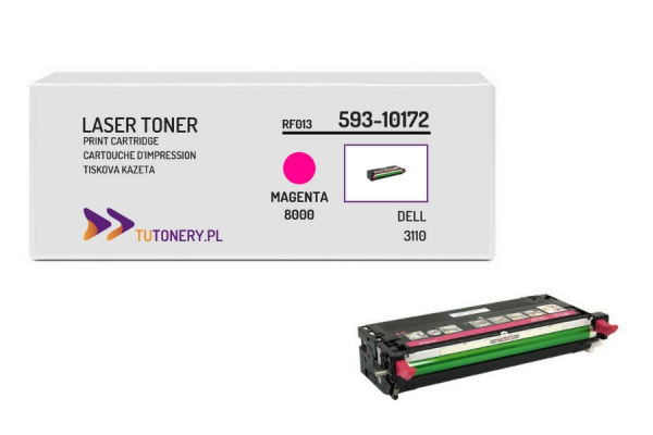 Toner do DELL 3110 3115 RF013 Magenta 593-10172 Zamiennik