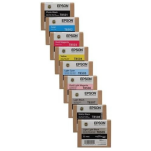 9-Pak Epson oryginalny tusz T8501 T8502 T8503 T8504 T8505 T8506 T8507 T8508 T8509 SureColor SCP800 9x 80ml - 3