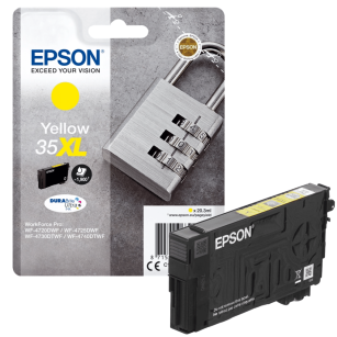 Epson oryginalny tusz 35XL T3594 C13T35944010 WorkForce Pro WF4720DWF WF4725DWF WF4730DTWF WF4740DTWF yellow 1900 stron