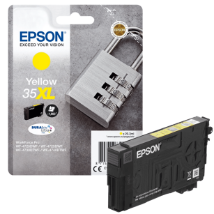 Epson oryginalny tusz 35XL T3594 C13T35944010 WorkForce Pro WF4720DWF WF4725DWF WF4730DTWF WF4740DTWF yellow 1900 stron