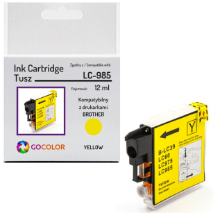 Tusz do BROTHER LC985Y Yellow zamiennik