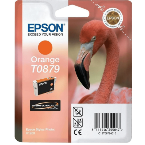 Epson oryginalny tusz T0879 orange
