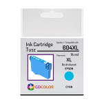 Tusz do EPSON 604XL T10H2 C13T10H24010 Cyan zamiennik - 2