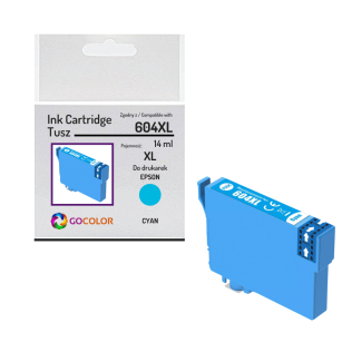 Tusz do EPSON 604XL T10H2 C13T10H24010 Cyan zamiennik