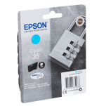 Epson oryginalny tusz 35 T3582 C13T35824010 WorkForce Pro WF4720DWF WF4725DWF WF4730DTWF WF4740DTWF cyan 650 stron - 2