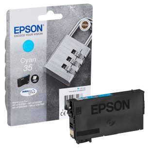 Epson oryginalny tusz 35 T3582 C13T35824010 WorkForce Pro WF4720DWF WF4725DWF WF4730DTWF WF4740DTWF cyan 650 stron